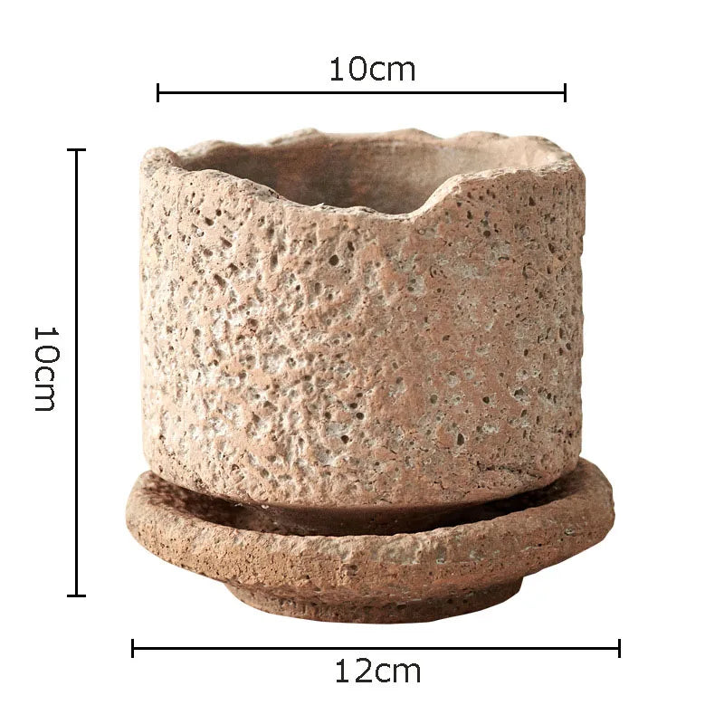 This Rough Pottery Vase, crafted from ceramic and porcelain in a medium size, embodies timeless pastoral charm. Its textured finish and natural tones bring an authentic, rustic feel to any interior, making it an ideal centrepiece for those who appreciate artisanal craftsmanship and classic country style. Perfect for displaying dried flowers or standing alone as a statement piece, it blends durability with elegant simplicity.