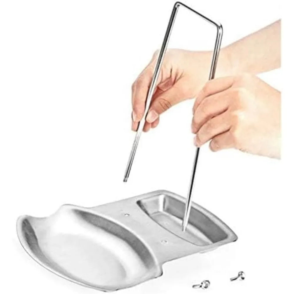 Pot Lid Holder and Spoon Rest Stainless