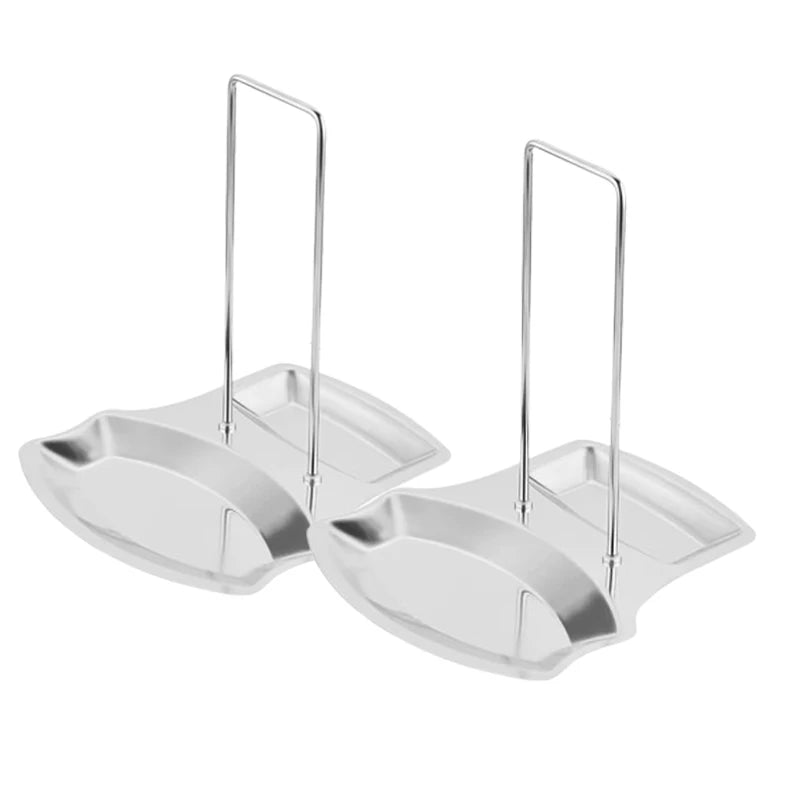 Pot Lid Holder and Spoon Rest Stainless