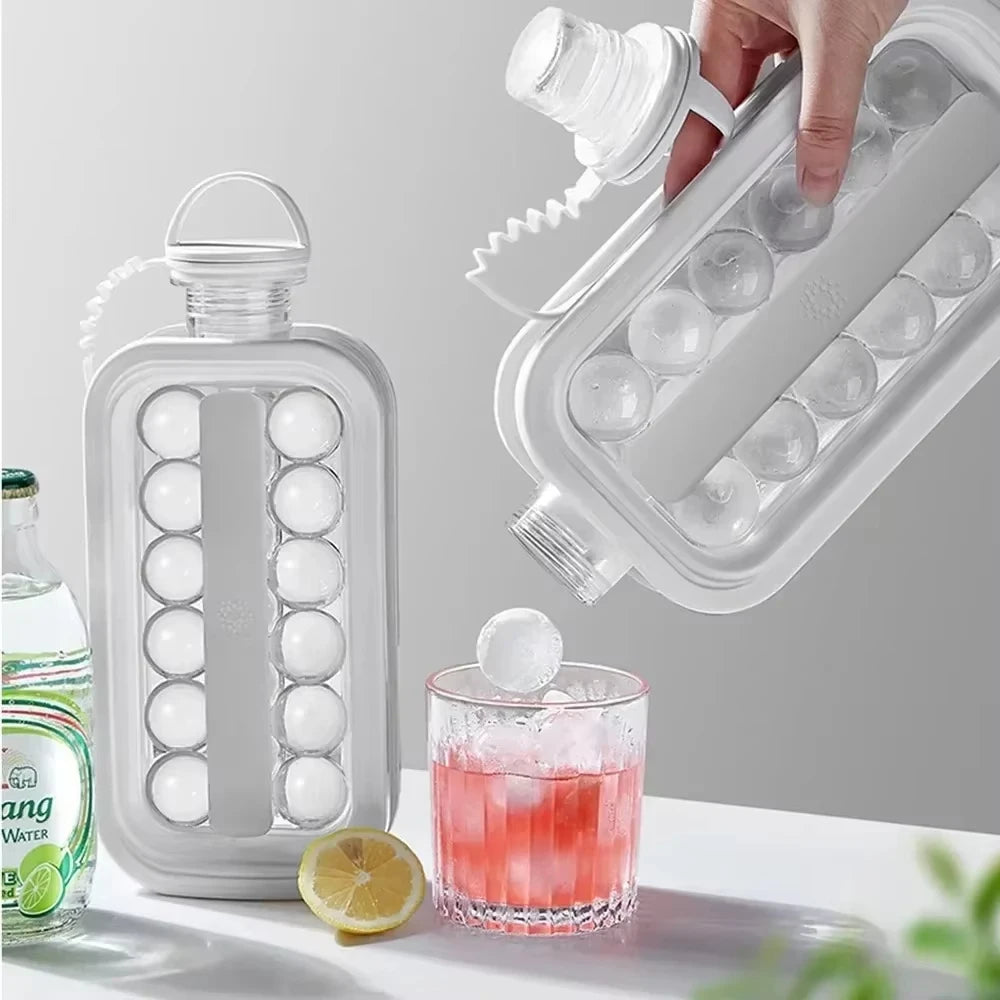 The Ice Ball Maker offers an eco-friendly and portable solution for crafting perfectly shaped ice balls. Its compact design is tailored for easy transport, making it an excellent choice for picnics, outings, road trips, RV living, and camping. This tool enhances your beverage experience on the go while supporting sustainable practices.