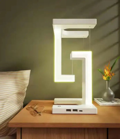 The LED Anti-gravity Night Light offers a sophisticated lighting solution with wireless charging and a responsive touch switch for seamless operation. Its dimmable LED light provides adjustable brightness to suit various settings, while the innovative suspending anti-gravity design delivers a striking visual effect. Combining functionality with modern elegance, this night light is an expert choice for enhancing any space with advanced technology and style.