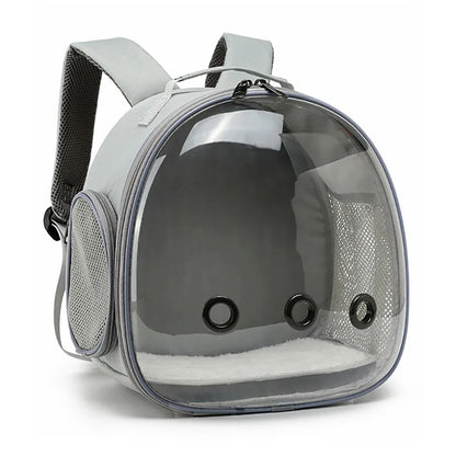 This Pet Carrier Backpack offers a secure and comfortable way to transport your pet. Featuring a panoramic view window and ventilation for airflow, it keeps your pet calm and engaged during travel. The impact-resistant ABS frame and durable Oxford fabric ensure lasting protection, while pressure relief straps and soft lining provide comfort for both pet and owner. The washable mat maintains hygiene, and the compact design allows for easy storage. Measuring 30x17x32cm, it’s ideal for small pets and daily use