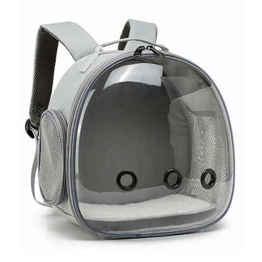 This Pet Carrier Backpack offers a secure and comfortable way to transport your pet. Featuring a panoramic view window and ventilation for airflow, it keeps your pet calm and engaged during travel. The impact-resistant ABS frame and durable Oxford fabric ensure lasting protection, while pressure relief straps and soft lining provide comfort for both pet and owner. The washable mat maintains hygiene, and the compact design allows for easy storage. Measuring 30x17x32cm, it’s ideal for small pets and daily use