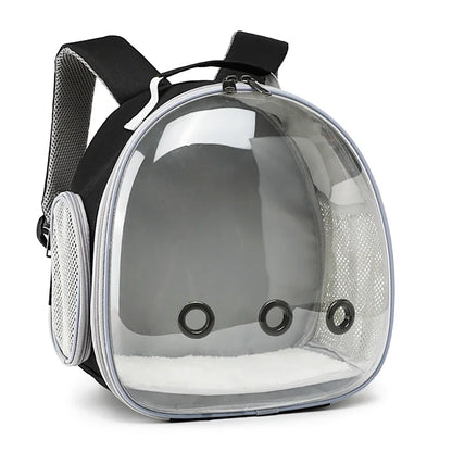 This Pet Carrier Backpack offers a secure and comfortable way to transport your pet. Featuring a panoramic view window and ventilation for airflow, it keeps your pet calm and engaged during travel. The impact-resistant ABS frame and durable Oxford fabric ensure lasting protection, while pressure relief straps and soft lining provide comfort for both pet and owner. The washable mat maintains hygiene, and the compact design allows for easy storage. Measuring 30x17x32cm, it’s ideal for small pets and daily use