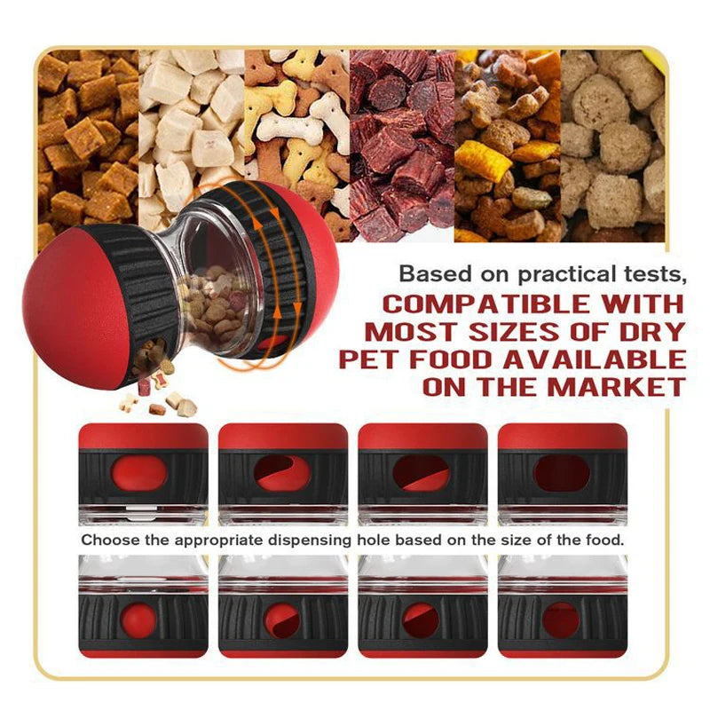 The Interactive Food Puzzle Toy is expertly designed to engage your pet’s mind and body, offering a stimulating challenge that helps expend excess energy. By encouraging problem-solving during mealtime, it helps prevent the development of destructive habits, promoting healthier behaviour and mental enrichment. This toy is an excellent tool for keeping your pet entertained, focused, and satisfied.