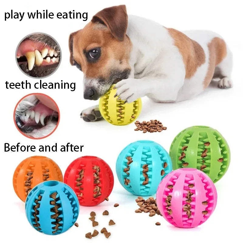  Our Tooth Cleaning Treat Ball, made with non-toxic rubber, reduces plaque and tartar buildup while preventing oral diseases. Keep your pet's teeth clean and healthy with this innovative and beneficial product. 