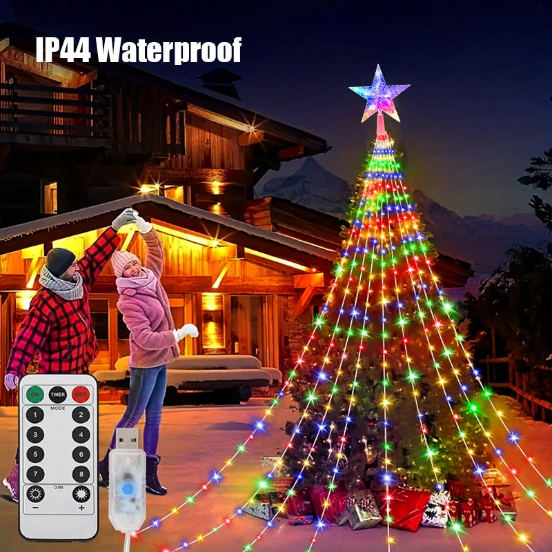 USB Christmas Tree Decorations Lights