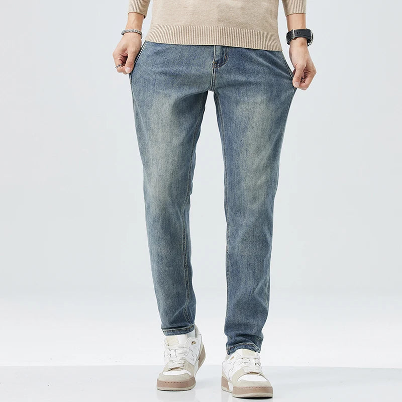 KSTUN Stretch Slim Fit Light Blue Jeans