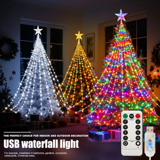 USB Christmas Tree Decorations Lights