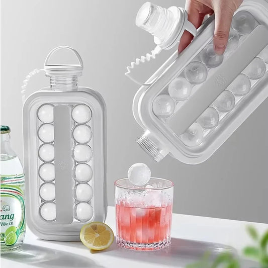 The Ice Ball Maker offers an eco-friendly and portable solution for crafting perfectly shaped ice balls. Its compact design is tailored for easy transport, making it an excellent choice for picnics, outings, road trips, RV living, and camping. This tool enhances your beverage experience on the go while supporting sustainable practices.