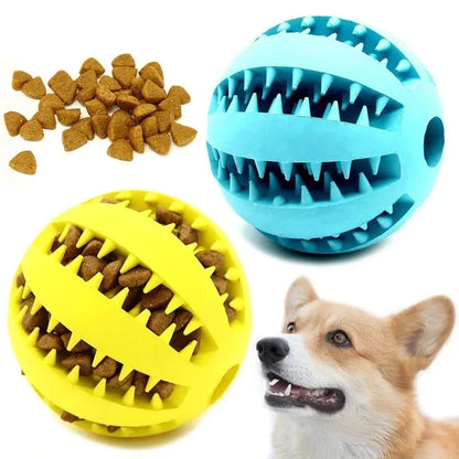  Our Tooth Cleaning Treat Ball, made with non-toxic rubber, reduces plaque and tartar buildup while preventing oral diseases. Keep your pet's teeth clean and healthy with this innovative and beneficial product. 