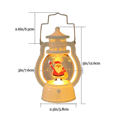 Christmas Santa Claus Snowman Lanterns