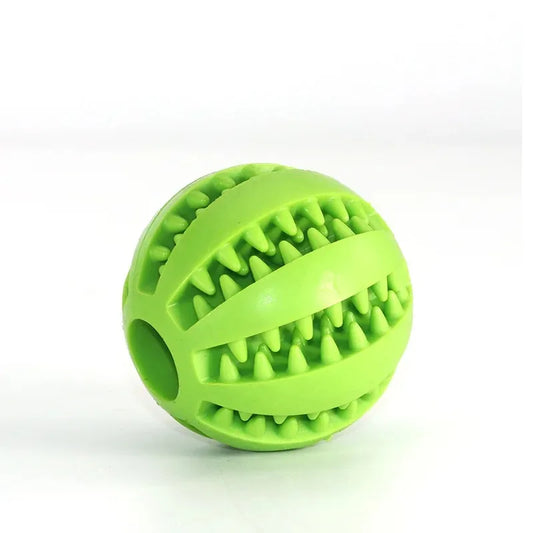  Our Tooth Cleaning Treat Ball, made with non-toxic rubber, reduces plaque and tartar buildup while preventing oral diseases. Keep your pet's teeth clean and healthy with this innovative and beneficial product. 