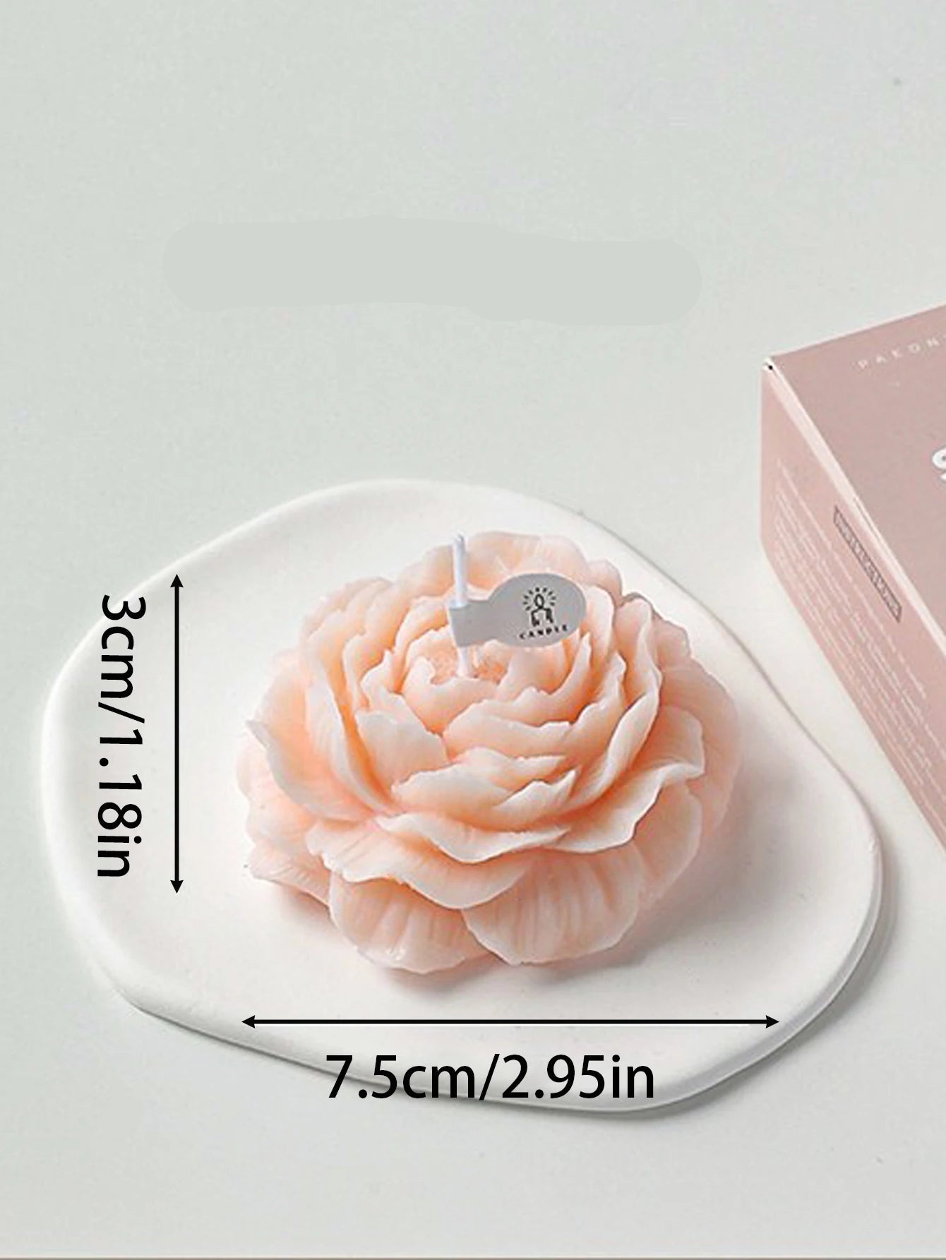 Experience refined relaxation with our Flower Shape Aromatherapy Candle, crafted from organic soy wax for a clean, eco-friendly burn. Each candle is delicately molded into a floral design and infused with expertly blended scents including White Peach, French Lavender, Maid Of Berlin, and Reverse Paris. This carefully curated combination promotes calmness and enhances your environment with subtle, sophisticated fragrance notes. Ideal for creating a tranquil atmosphere while supporting sustainable living.